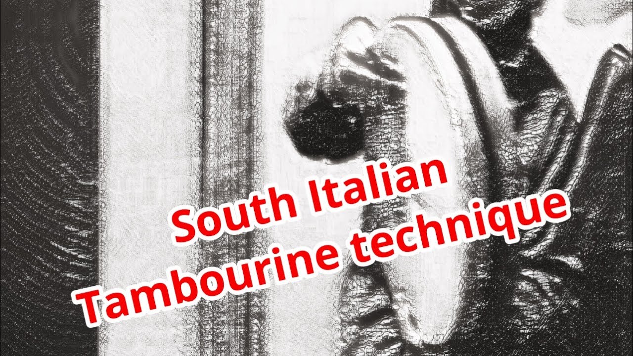 SOUTH ITALIAN TAMBOURINE TECHNIQUES with Carlo Rizzo