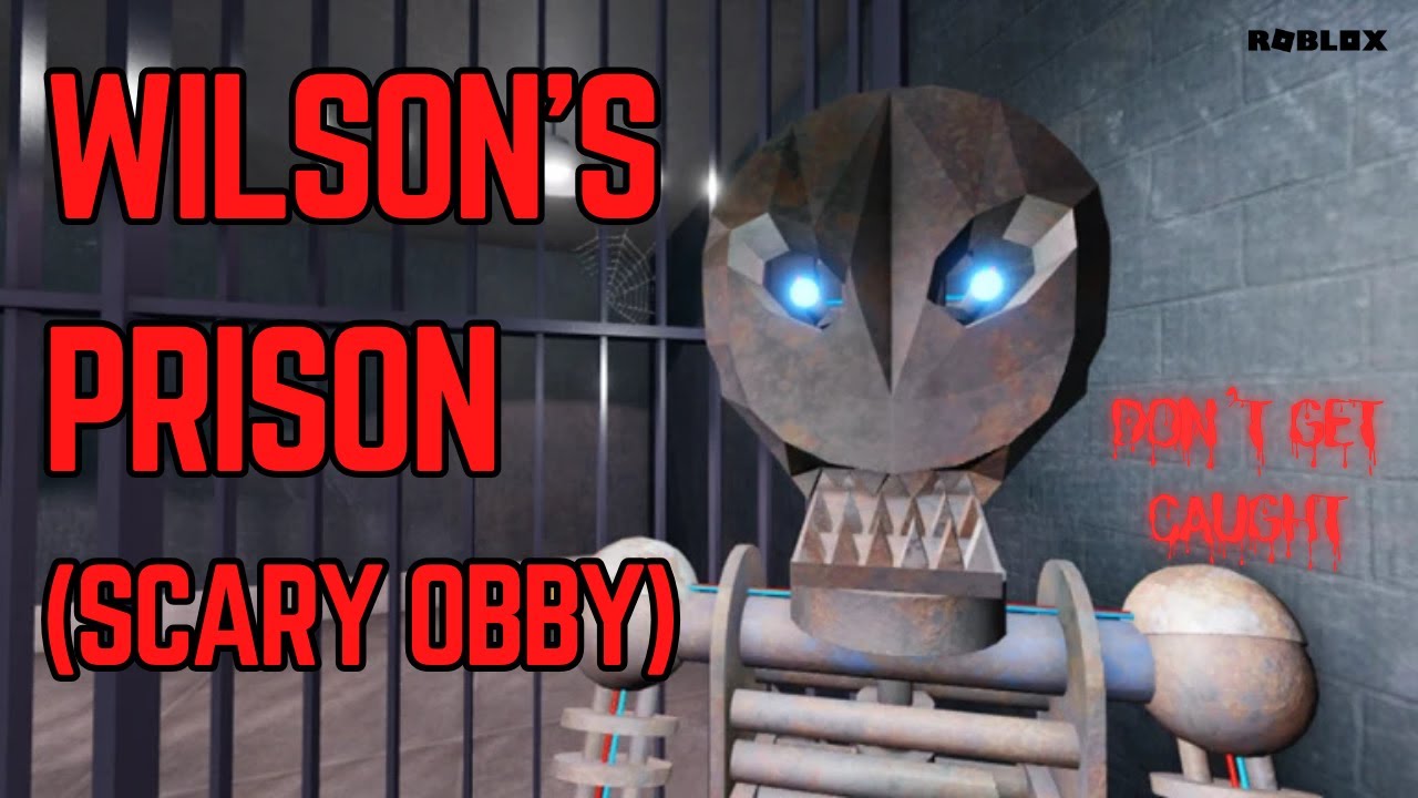 Wilson’s Prison Obby – Part 1🔥 Full Gameplay Walkthrough (SCARY OBBY) | Roblox
