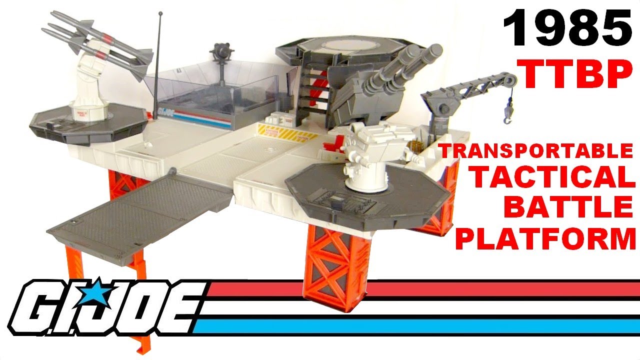 1985 Transportable Tactical Battle Platform G.I. Joe review