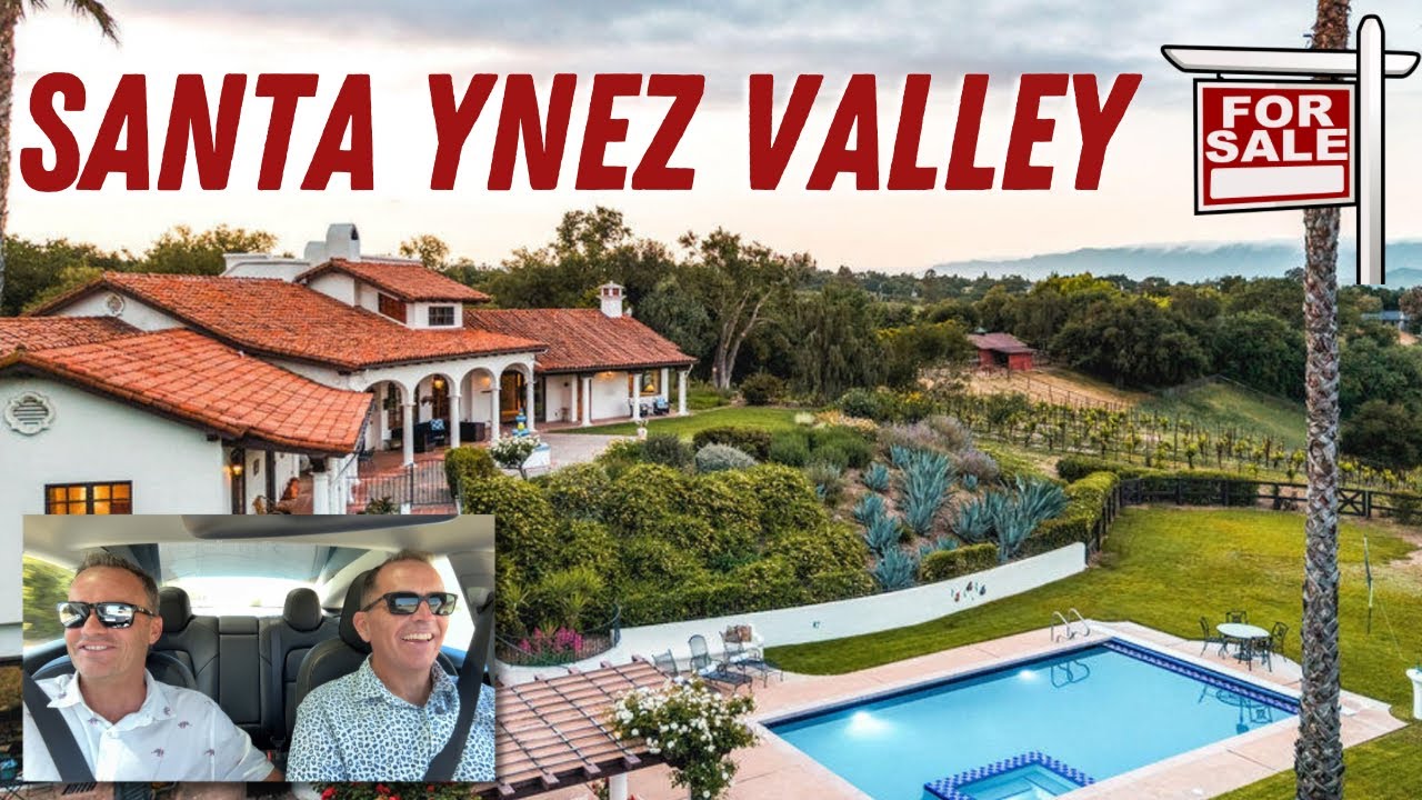 Beyond Santa Barbara's Beaches: A Real Estate Tour of Wine Country Vlog
