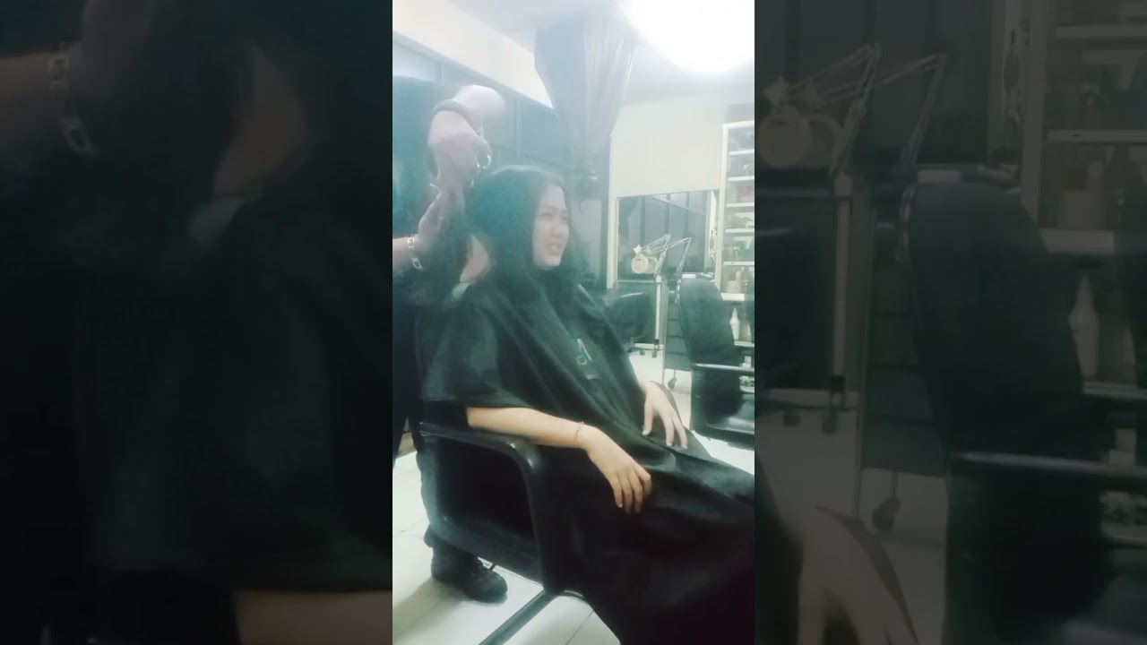 POTONG RAMBUT PUTRI MODEL LAYER KEWER KEWER 