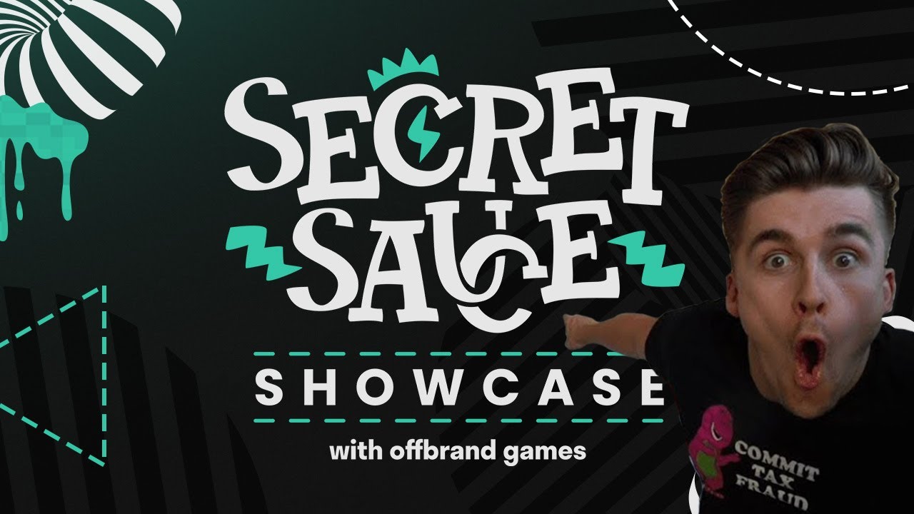 WE MADE OUR OWN E3 🎮 @offbrand-games  SECRET SAUCE SHOWCASE