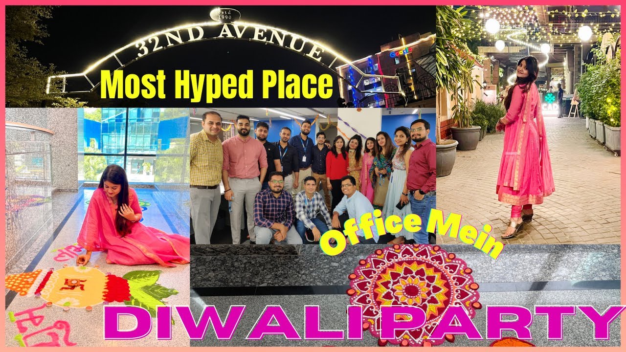 Pre Diwali Celebrations | Office Party | Vlog#102 | Ifra