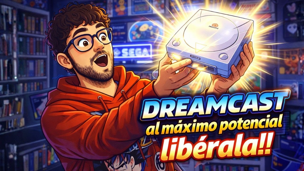La MEJOR DREAMCAST que puedes comprar. Por menos de 40 EUROS. TUTORIAL FACIL Y RAPIDO. GDEMU.