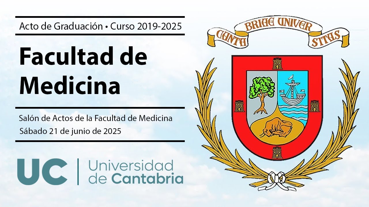 Acto de Graduación Promoción XLIX de Medicina de la Universidad de Cantabria