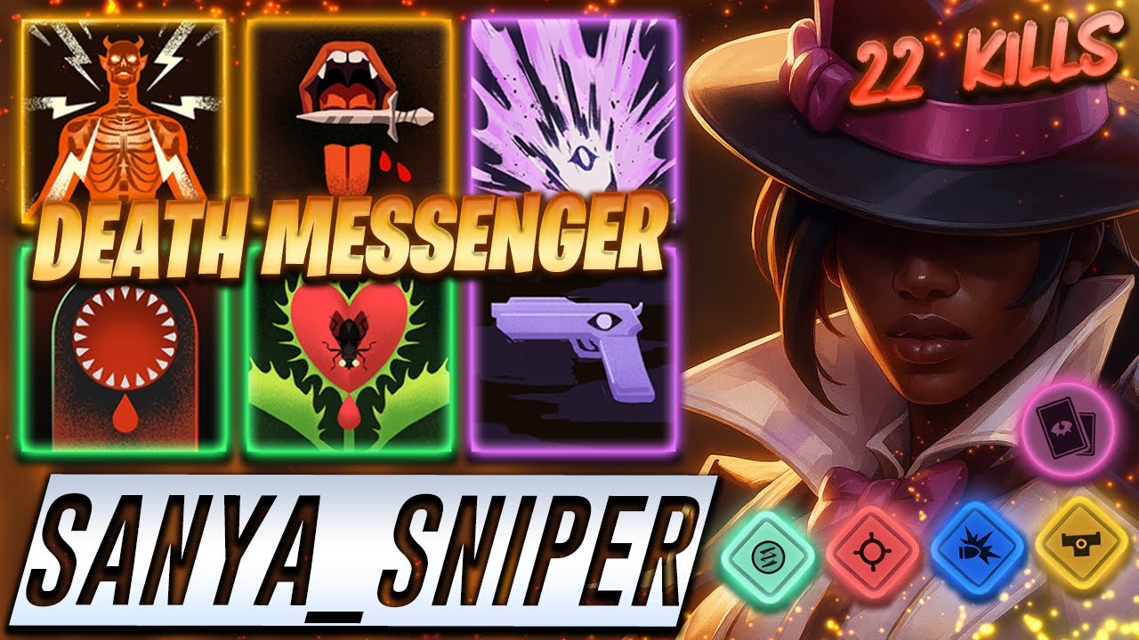 Sanya_Sniper Wraith DEATH MESSENGER 22 KILLS - Deadlock Pro Gameplay & Guides [Watch & Learn]