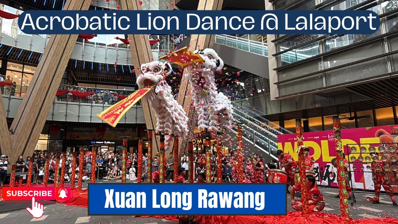 Double Acrobatic Lion Dance by the 2026 National Champions Xuan Long Dragon & Lion Dance Rawang 