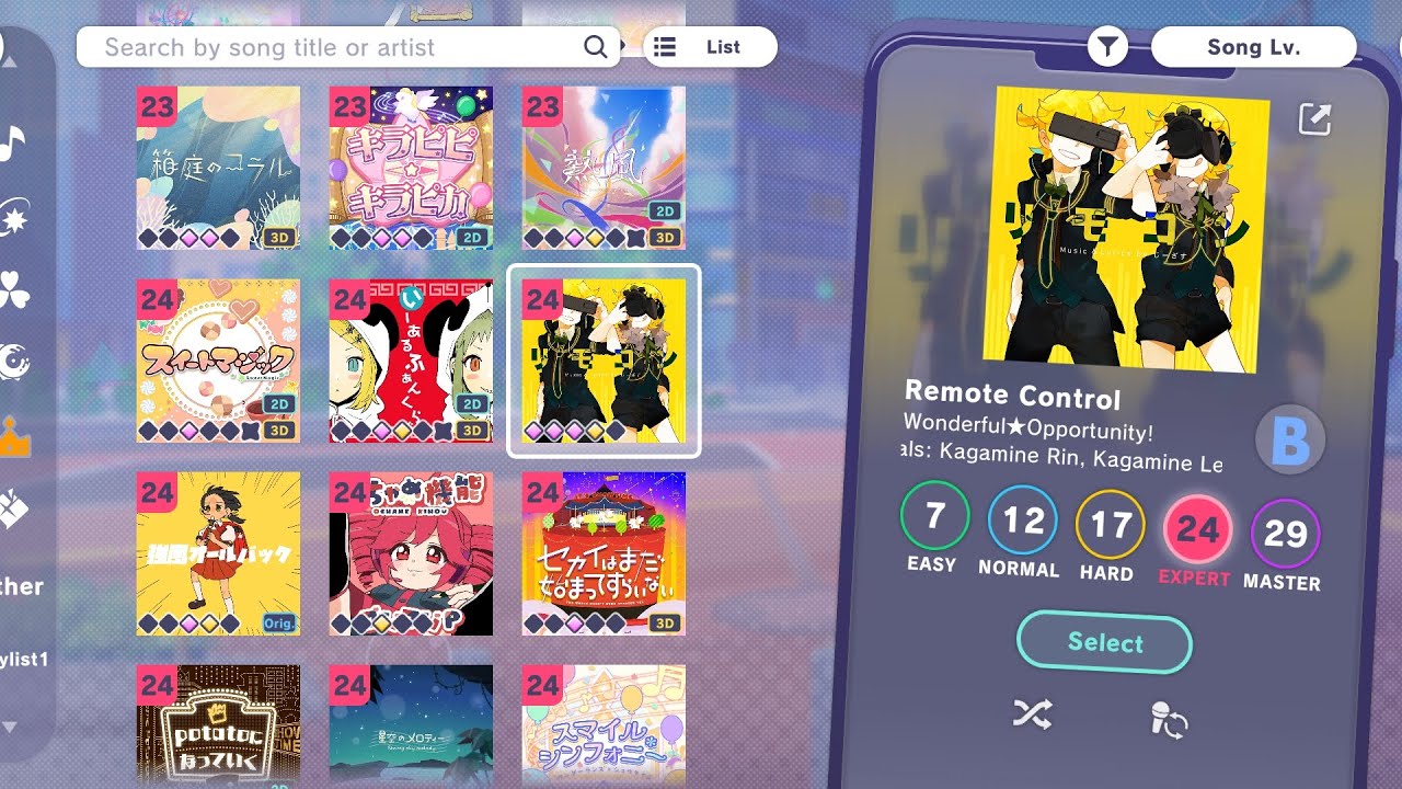 Project Sekai: Remote Controller Easy-Master