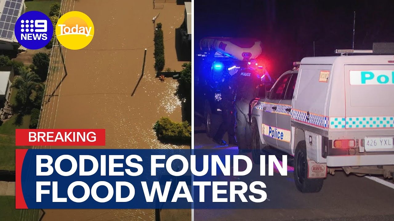 Two bodies found during search in Queensland floods | 9 News Australia