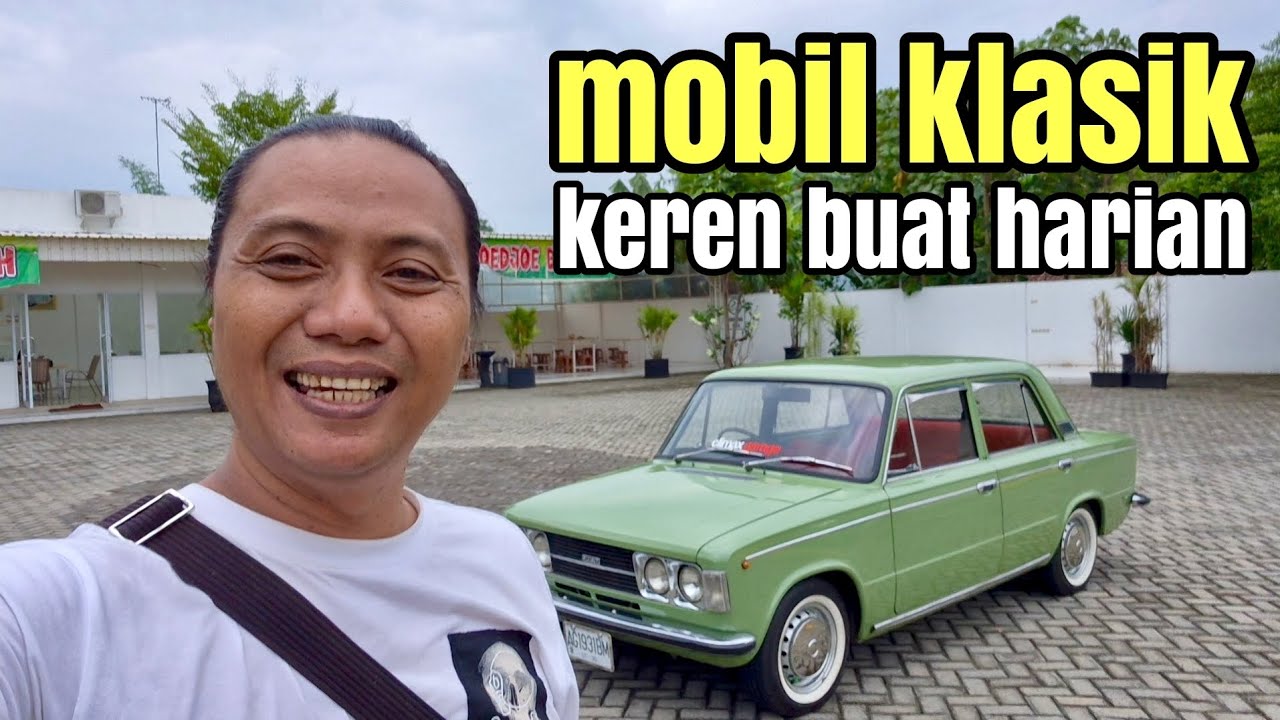 Mobil klasik fiat 124 special 1974 original look 