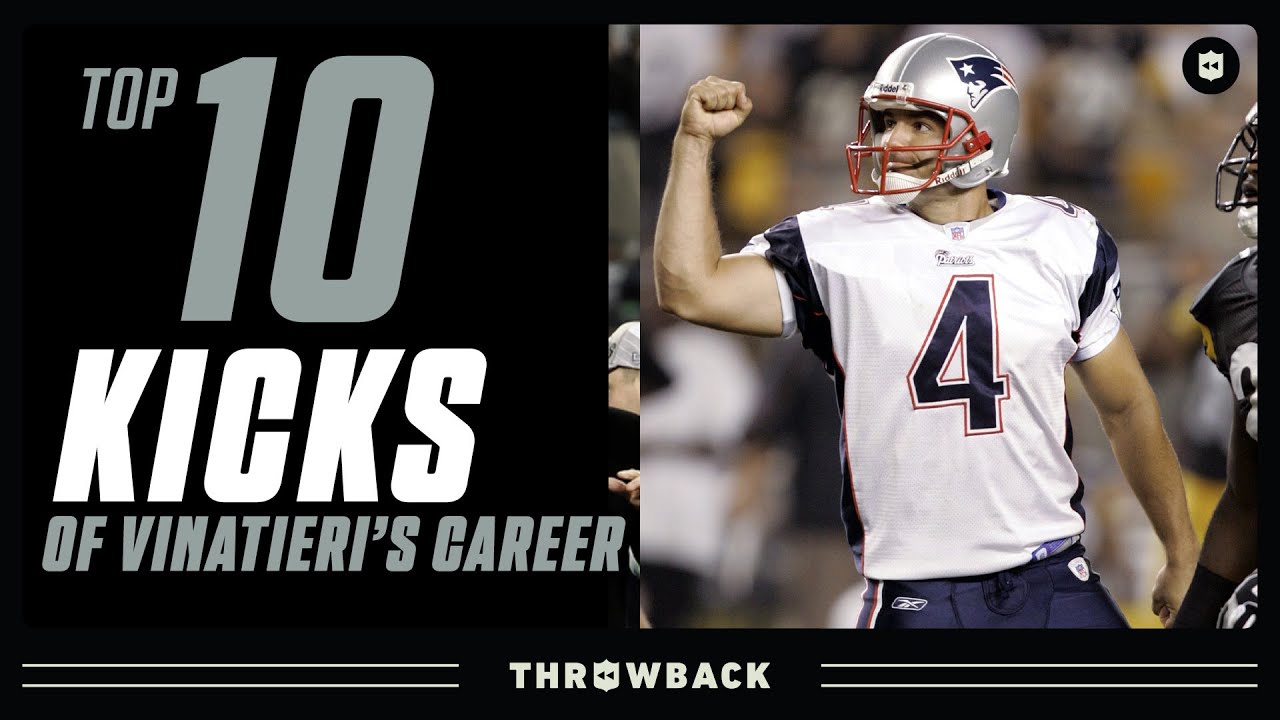 Adam Vinatieri's Top 10 Kicks!