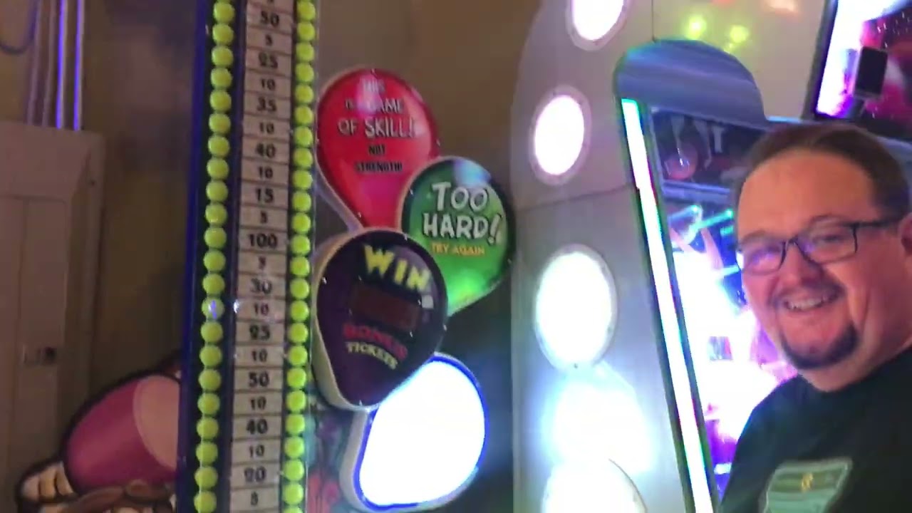 Winning Without Trying at the Whack N Win Arcade Game
