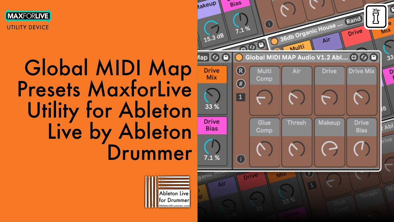 Как настроить глобальные MIDI-маппинги в Ableton Live — Ableton Drummer