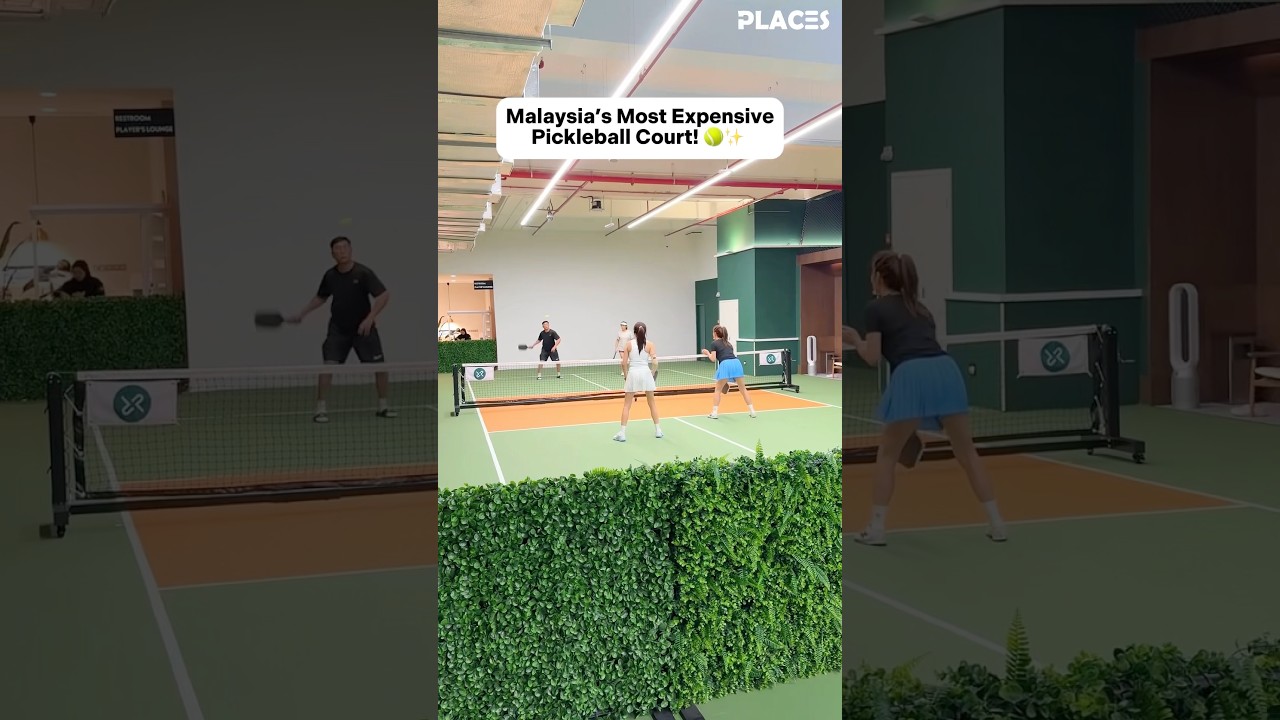Malaysia&rsquo;s Most Expensive Pickleball Court! 🥎✨