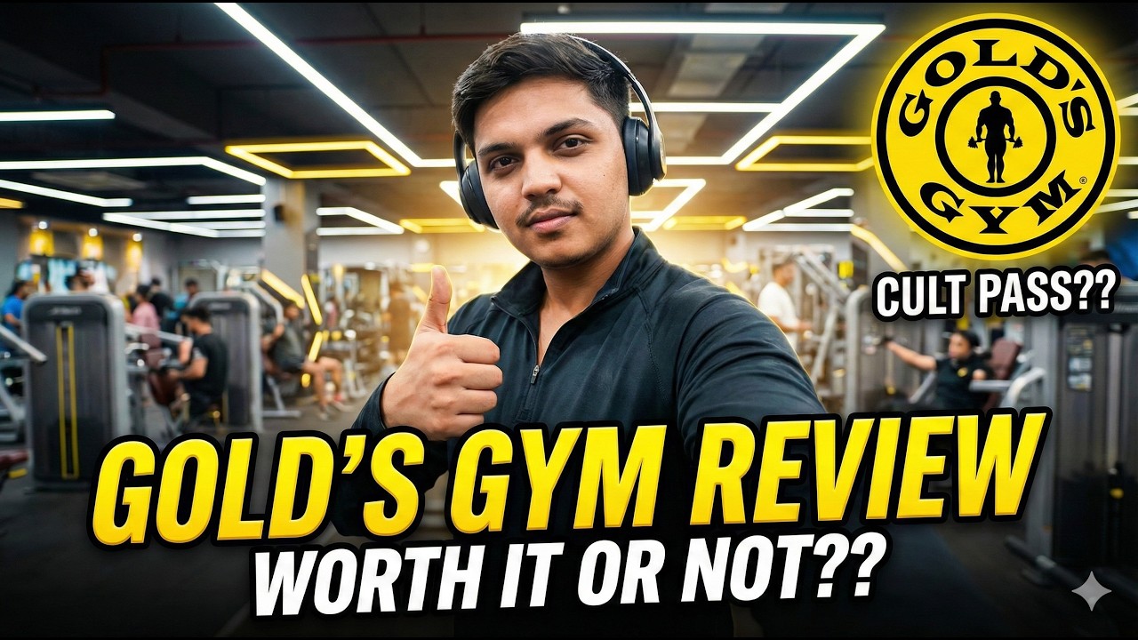 Gold’s Gym Review – Full Tour🏋️ | Best Gym in Town?