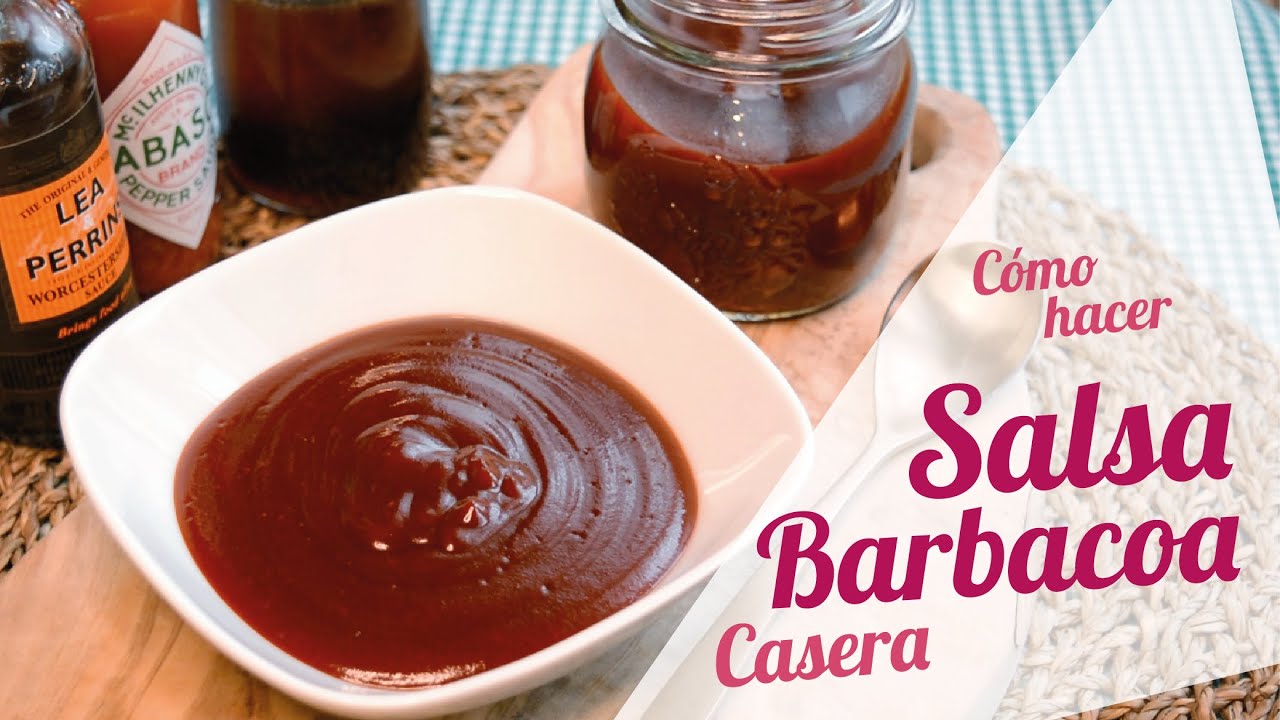 SALSA BARBACOA CASERA receta FACIL y RAPIDA 🔥✅Como hacer salsa casera