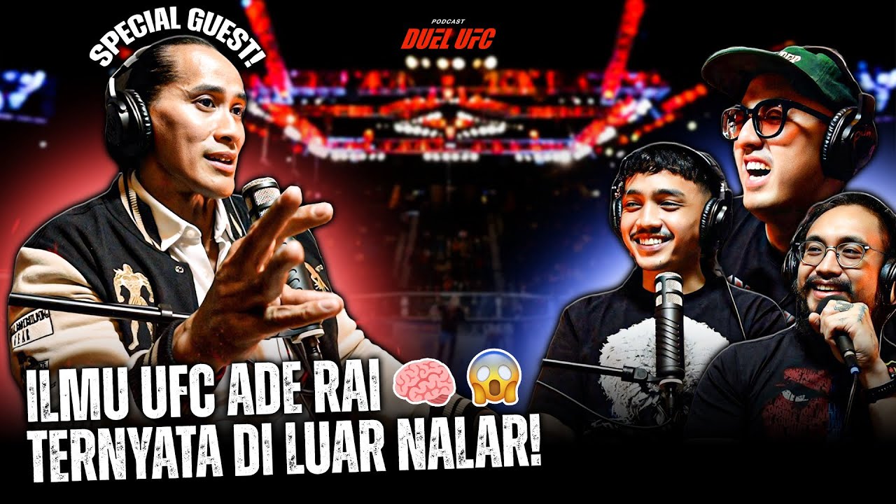 Ilmu UFC Ade Rai Ternyata di Luar Nalar 😱 #podcastduelufc