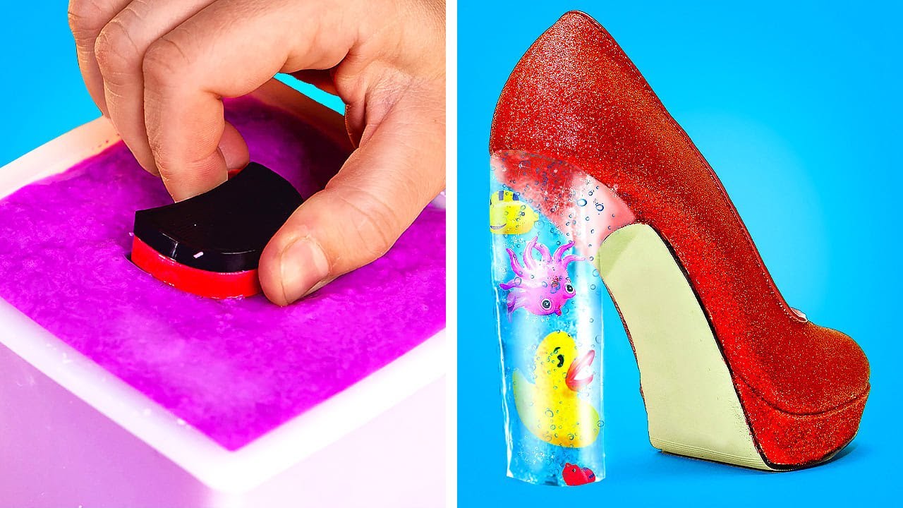 COOLEST SHOE CRAFTS || HOW TO FIX BROKEN SHOES