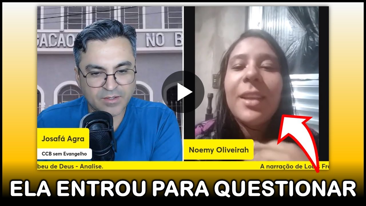 Como você pode dizer que as profecias na CCB não são verdadeiras? CCBeana  Questiona Josafá Agra