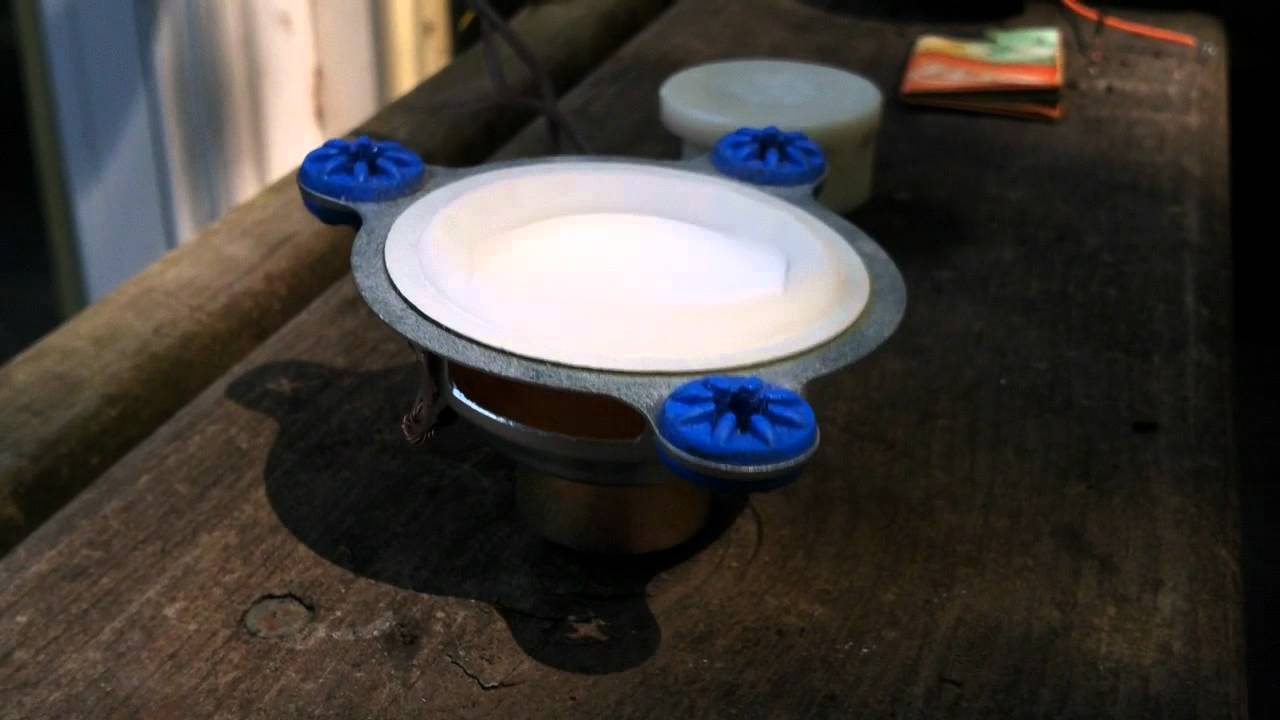 Speaker blowing fun