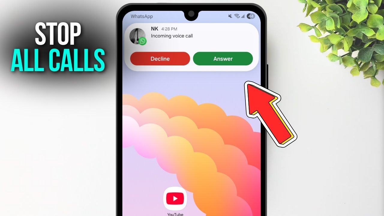 Как остановить только звонки в WhatsApp для Android
