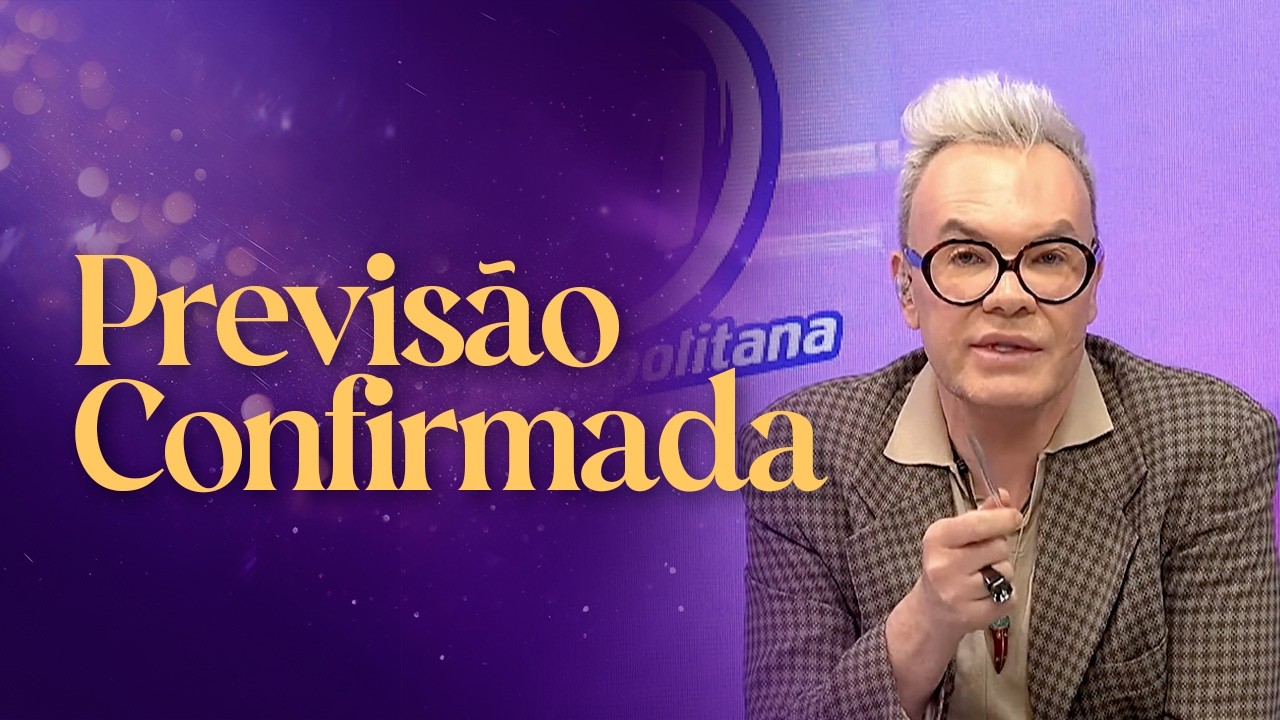 Felipeh Campos fala sobre previs&atilde;o confirmada