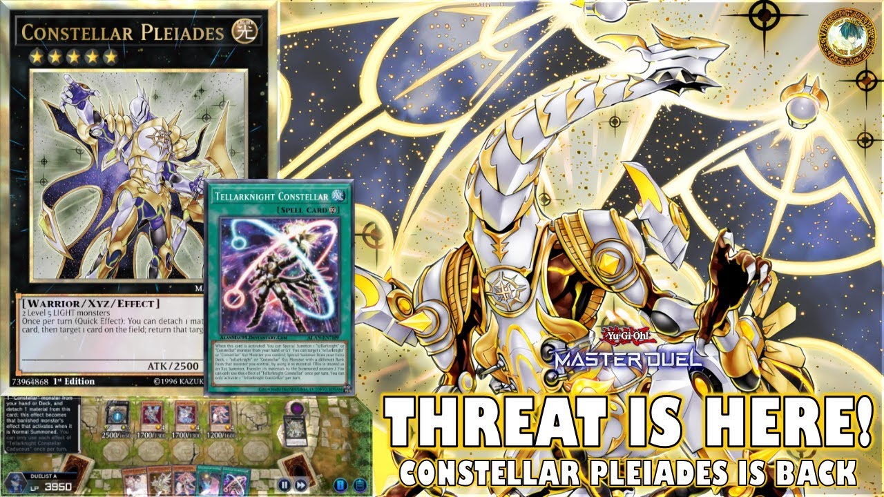 Satellarknight Deck 2024 W/ Constellar Pleiades ✨ Master Rank Season 26 [Yu-Gi-Oh! MASTER DUEL]