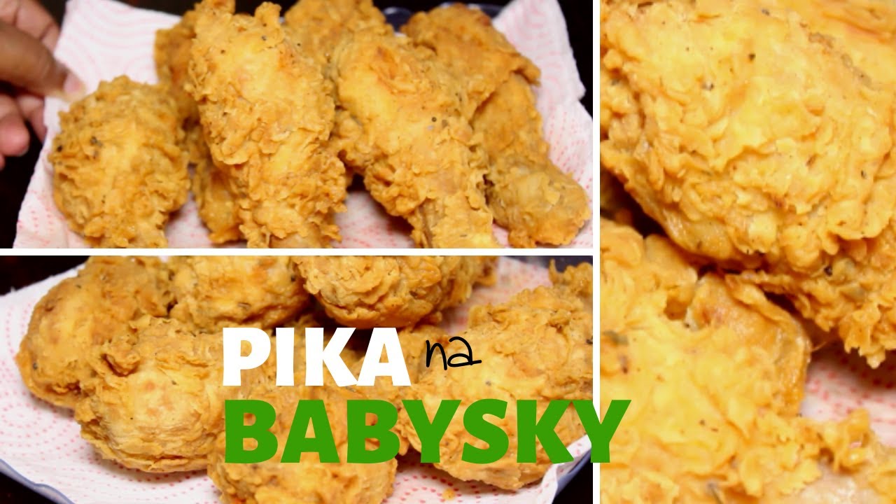 Jinsi ya kukaanga KUKU kama wa KFC ukiwa nyumbani | Pika na Babysky