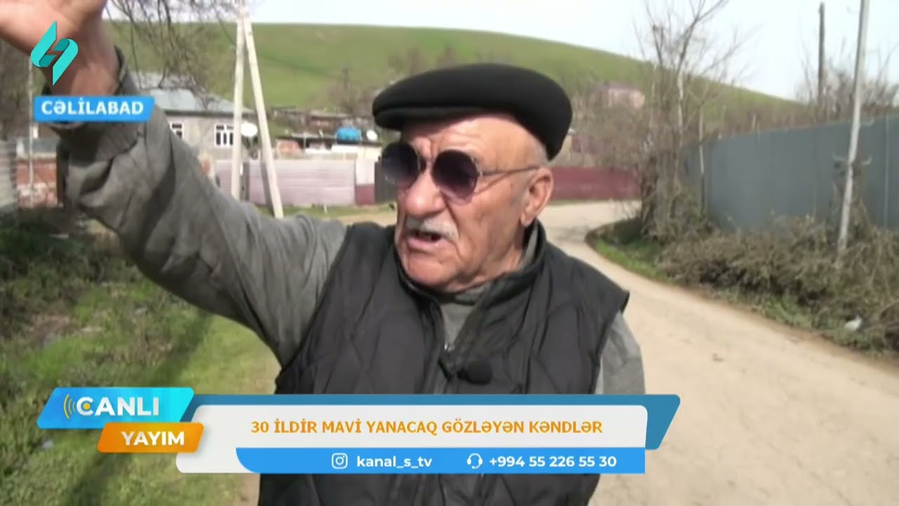 30 ildir mavi yanacaq gözləyən kəndlər | Canlı Yayım