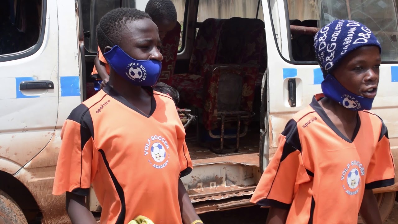 Volf Soccer Academy Boys Arriving For Training at Our Venue in #Kanasanga