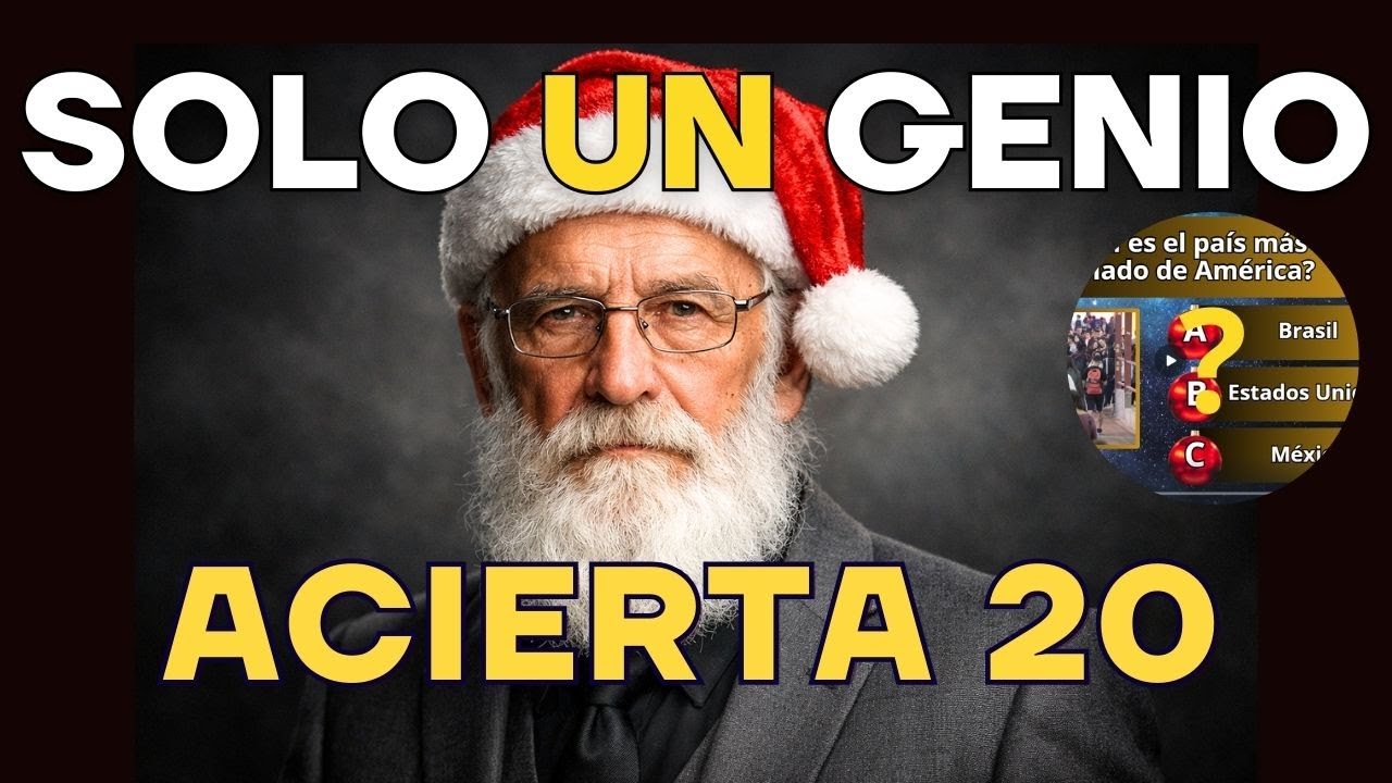 ¿Cuánto SABES? 🧠 30 Preguntas DIFICILES de Cultura GENERAL
