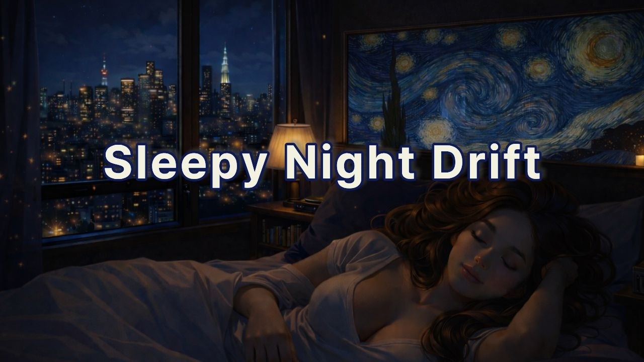 Almost Asleep 수면음악 | Soft Female Vocal Deep Sleep – 제17집 120곡 밤의 흐름 (Late Night Calm Before Sleep)