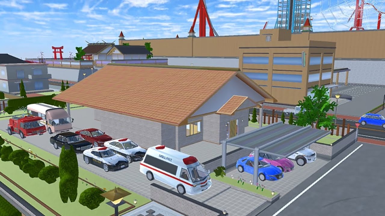 PINDAHIN SEMUA MOBIL KE RUMAH SAKURA ‼️ sakura school Simulator 