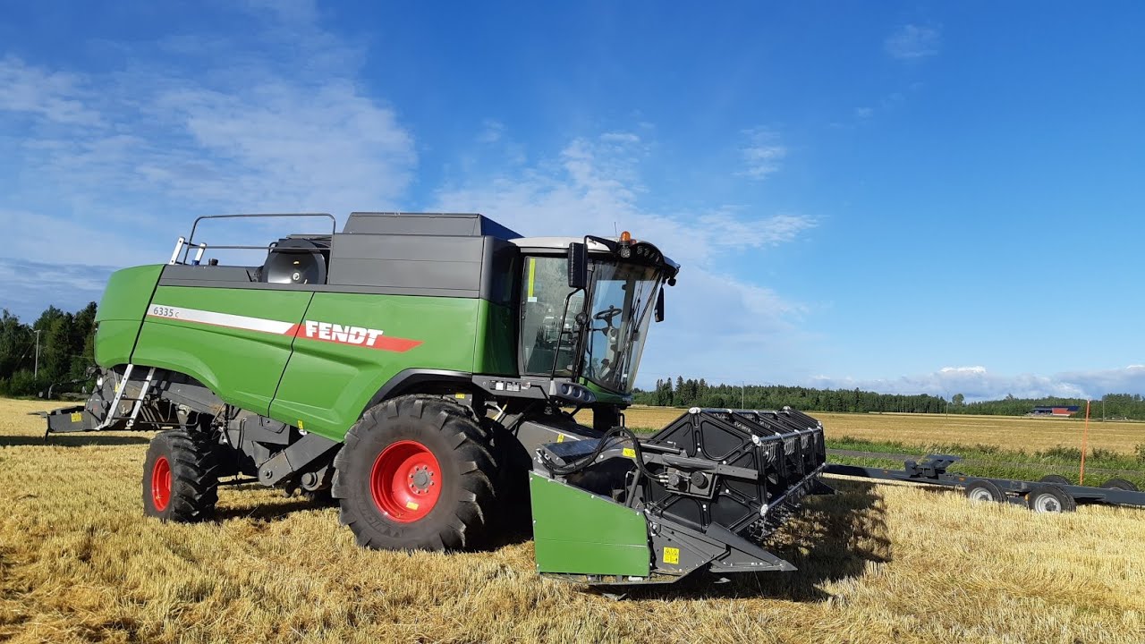 FENDT 6335C- Kattava esittely Fendt leikkuupuimurista