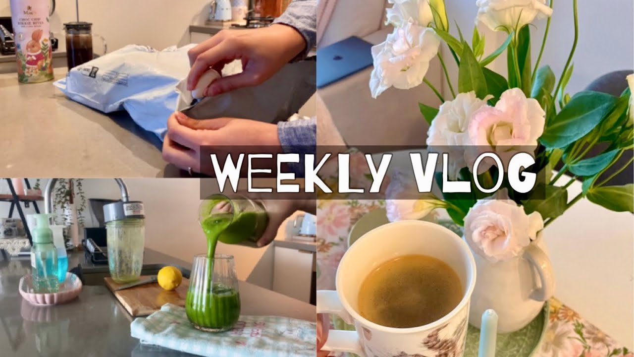 ڤلوق 🌱 | قهوه جديده☕️ ، مشترياتي من TEMU 📦، سويت مشروب الديتوكس 🍋‍🟩🍏