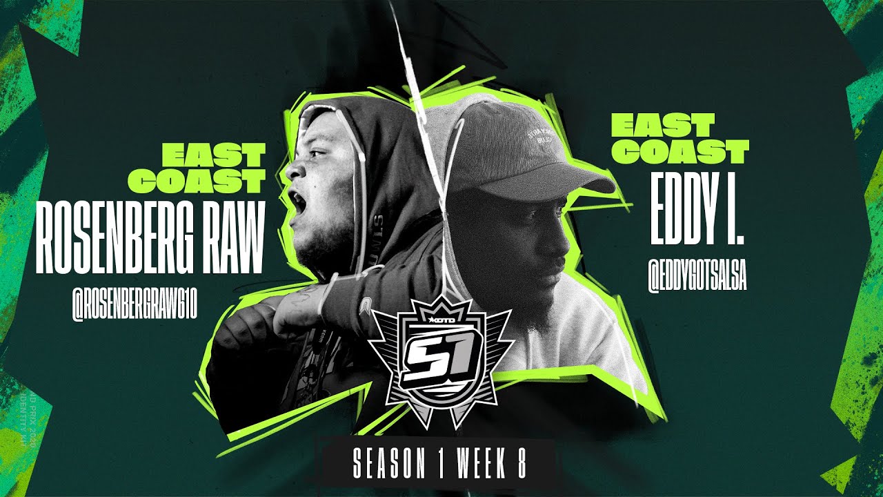 KOTD - Rap Battle - Rosenberg Raw vs Eddy I. | S1W8