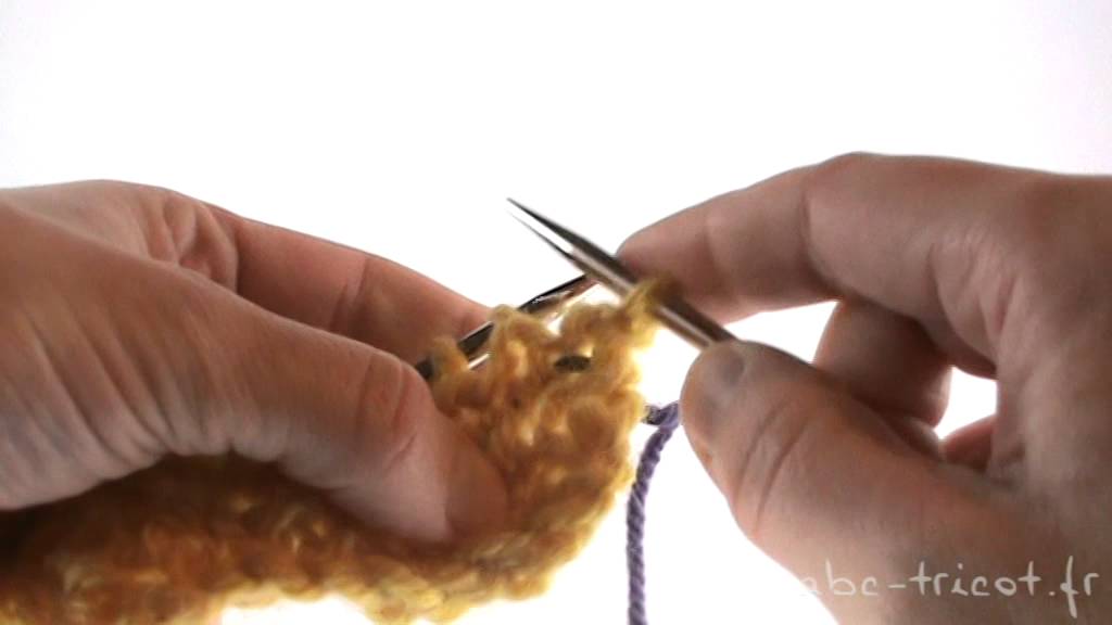 [Tricot] Défaire une maille double