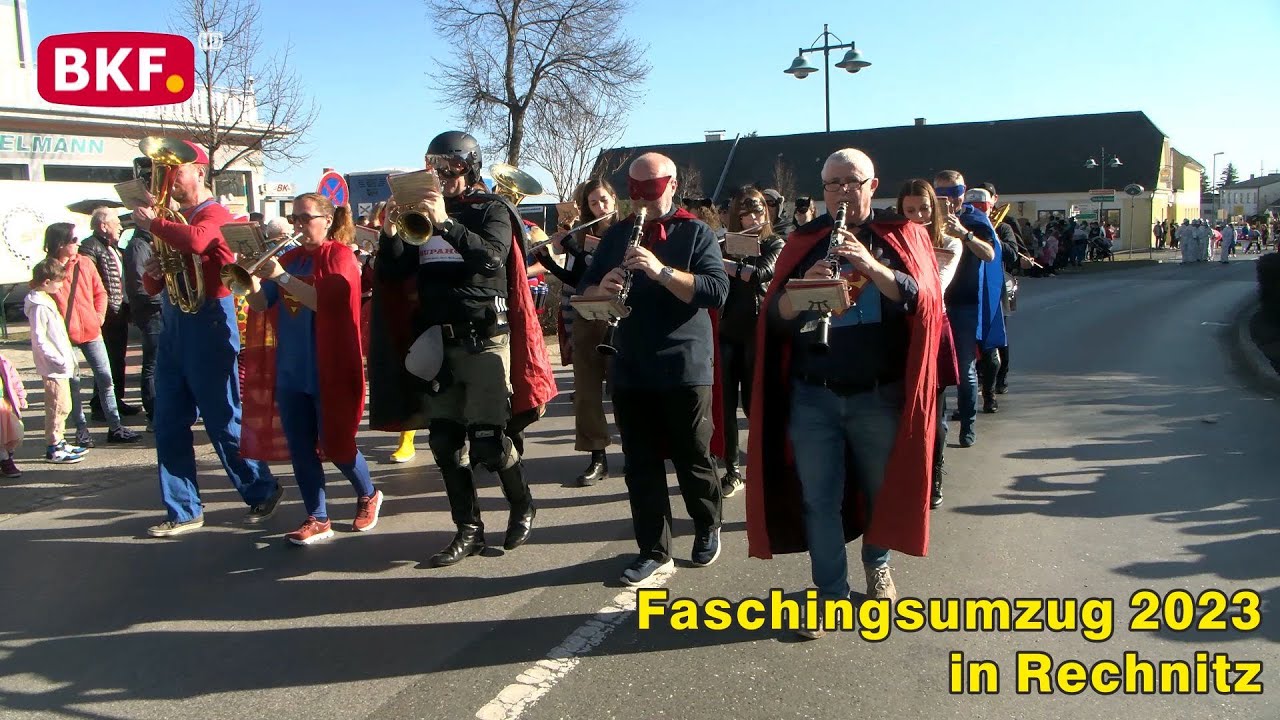 21. 2. 2023 - Faschingsumzug 2023 in Rechnitz - BKF TV
