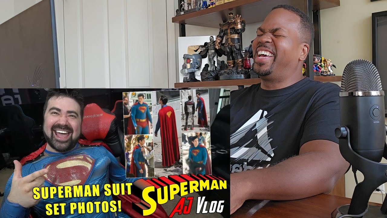 Angry Joe's Reaction to The NEW Superman Suit Pics - Reaction!