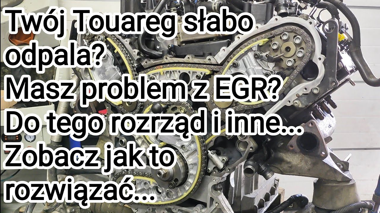 Touareg 3.0 TDI BKS rozrząd serwis EGR
