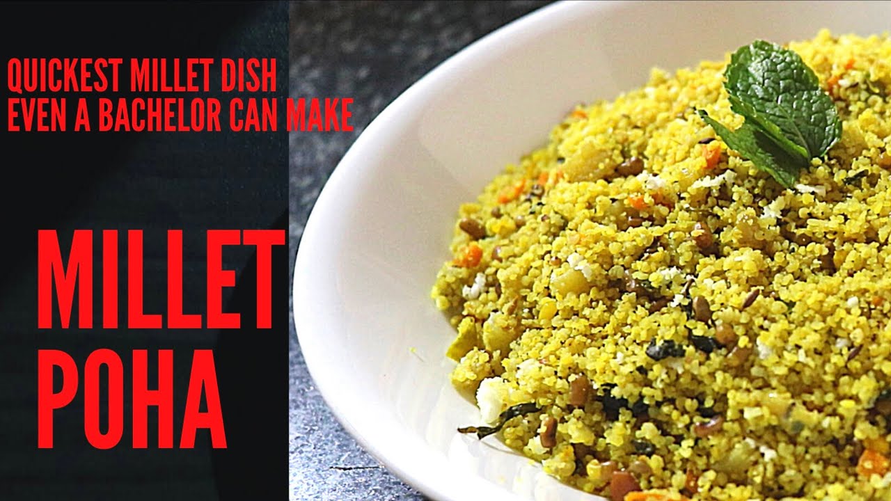 How to make MILLET POHA | Dr. Sarala