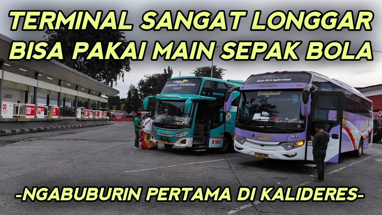 Ngabuburit pertama di terminal | Sambil pantau suasana terkini di terminal kalideres