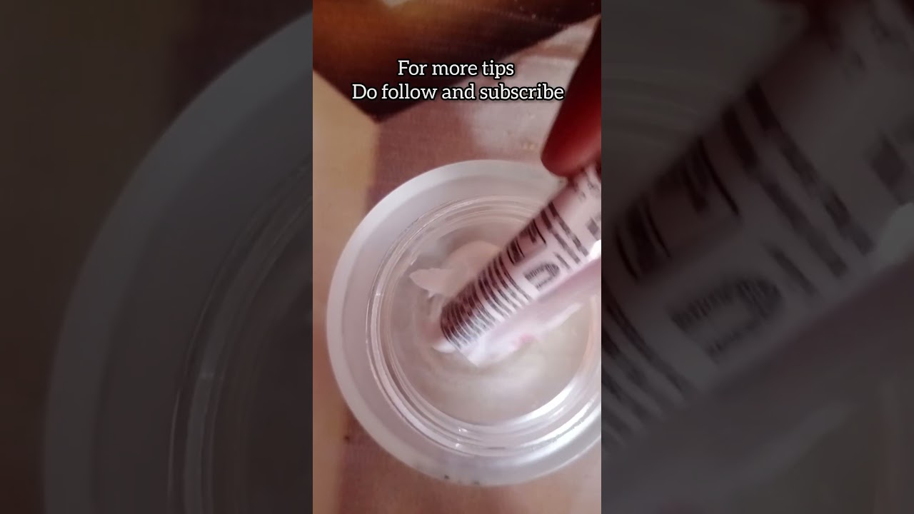 vitamin C hack my every day whitening cream make at home 