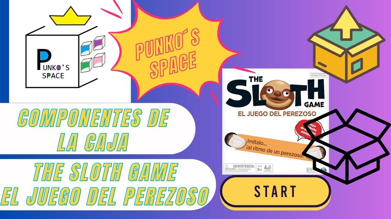 El juego del perezoso (The Sloth Game): Componentes del Juego