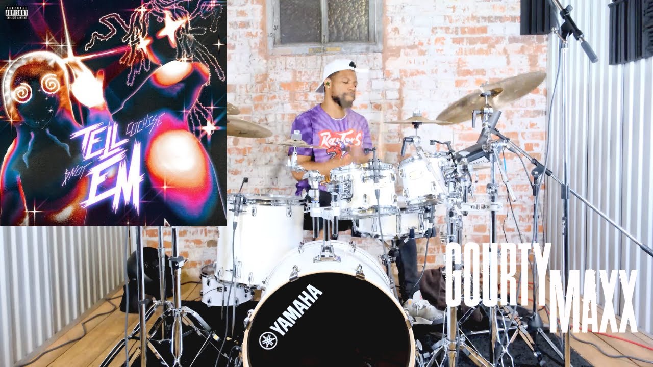 Cochise - Tell em ft. $NOT (Drum Cover) - Gourty Maxx
