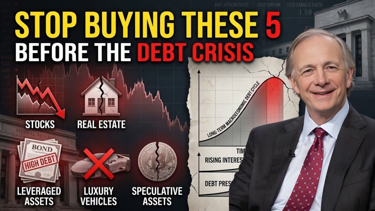 Ray Dalio: Stop Buying These 5 Things Before the Debt Crisis Hits