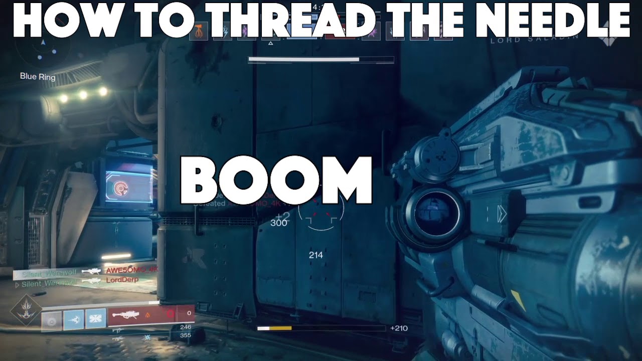 How to Thread the Needle-D2 Funny Moment