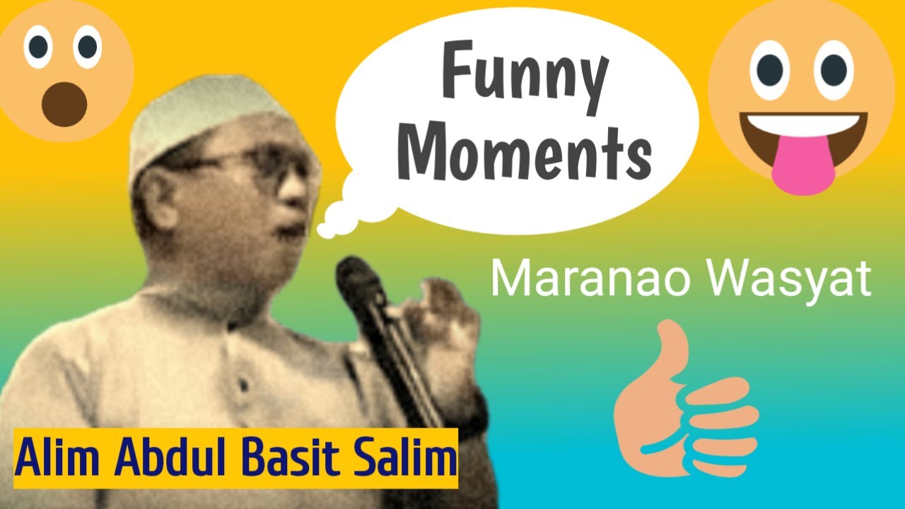 🤣 Funny Moment Alim Abdul Basit Maranao Wasyat 2023 #maranaowasyat #viralvideo