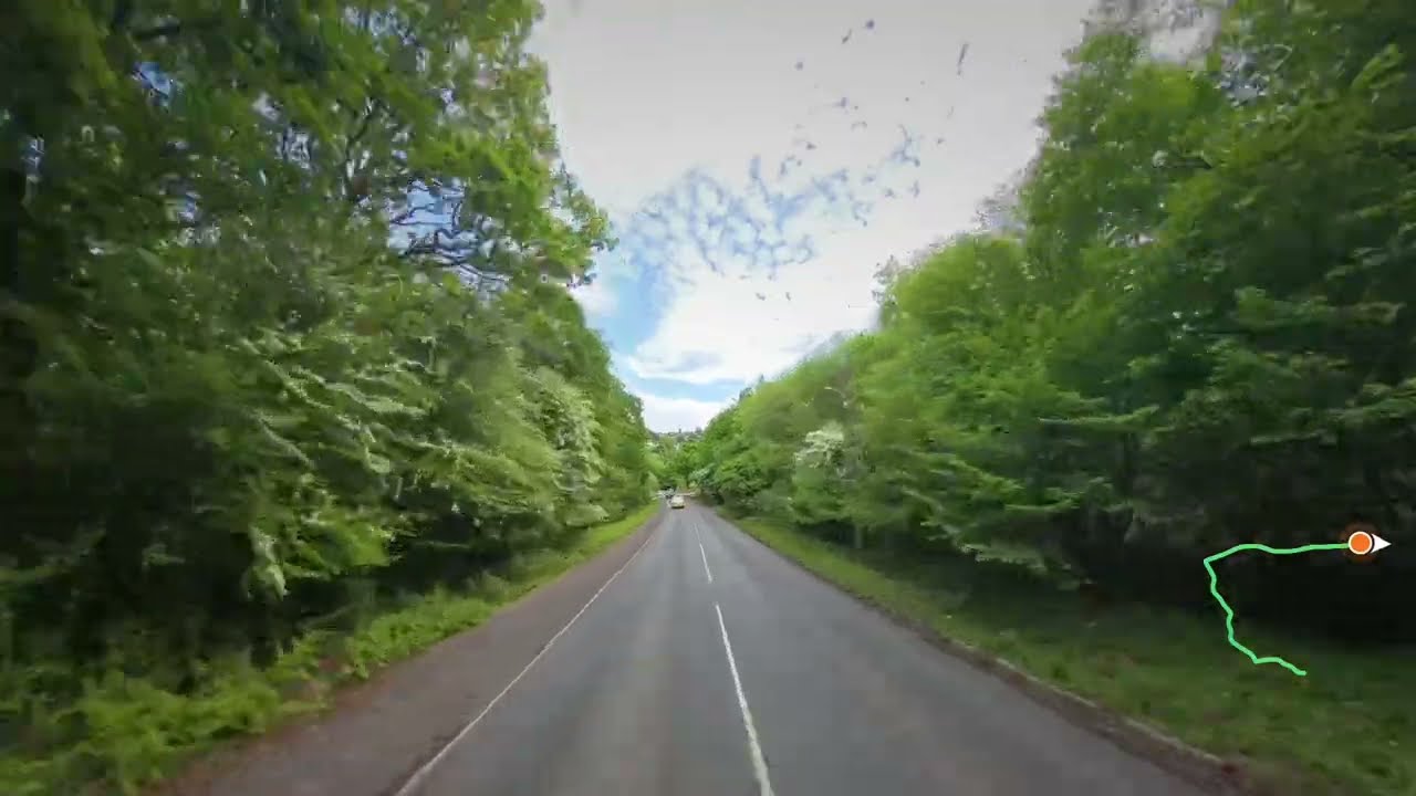 Forest of Dean, Immersive Woodland Drive, Mallards Pike to Cinderford,
