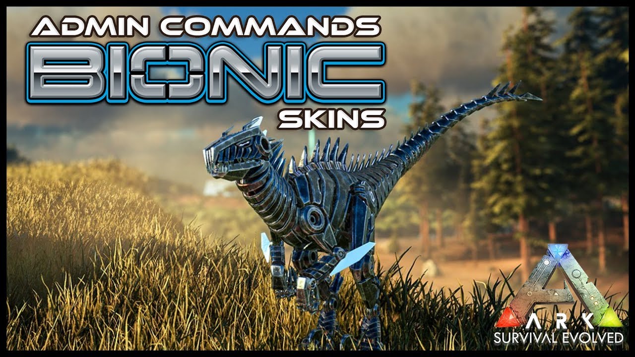 All Bionic Skin Admin Commands | Ark Survival